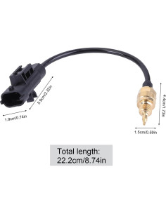 Sensor de Temperatura de Aceite ihreesy para Fiat y Jeep 2