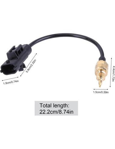 Sensor de Temperatura de Aceite ihreesy para Fiat y Jeep