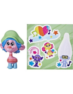 Conjunto de Fiesta Trolls para Niñas - 6 Bolsas Sorpresa con Mini Figuras y Stickers 2