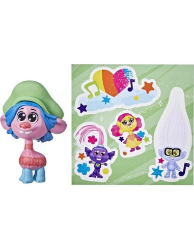 Conjunto de Fiesta Trolls para Niñas - 6 Bolsas Sorpresa con Mini Figuras y Stickers