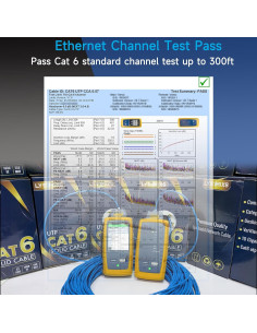 Cable Ethernet Cat6 305m Lysymixs 10G 550MHz CCA Azul 2