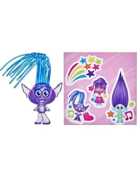 Conjunto de Fiesta Trolls para Niñas - 6 Bolsas Sorpresa con Mini Figuras y Stickers