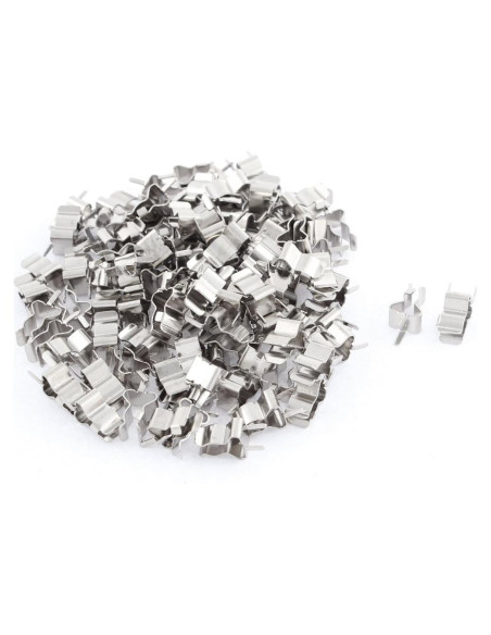 Clips de Fusible Rápido uxcell 5x20mm 100pcs Aleación Clips de Fusible Rápido uxcell 5x20mm 100pcs Aleación