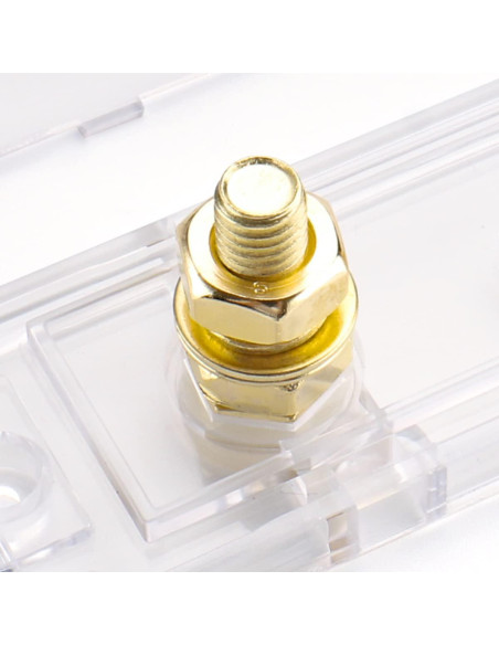 Soporte de Fusible ANL Baomain - 2 Piezas Chapado en Oro