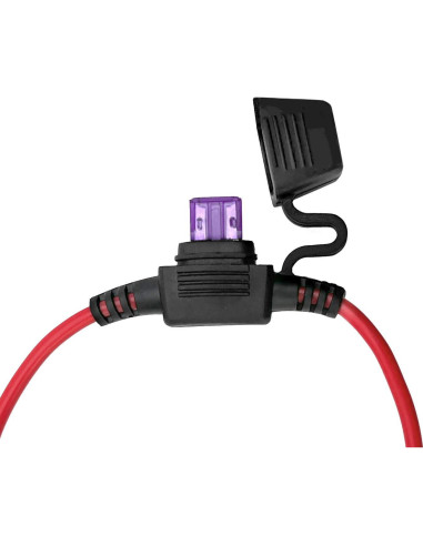 Soporte de Fusible Inline MGI 18AWG con 5 Fusibles Mini 3AMP