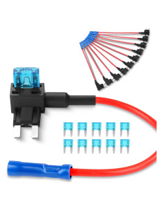 Adaptador de Fusible Nilight Add-a-Circuit 10 Piezas 15A