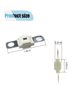 Soporte de Fusible Automotriz LAINLOY 80A con Tapa 2