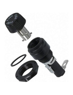 Portafusible Cooper Bussmann BK/HTB-44I-R 6.3x32mm (5 piezas)