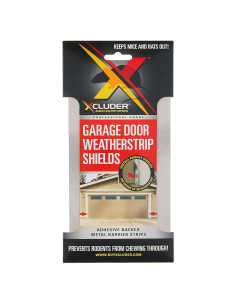 Escudo de Roedores Xcluder para Puertas de Garaje - Kit 2 Tiras 20x2.5cm