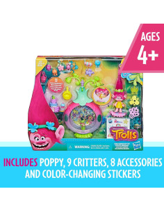 Juego de Fiesta Sorpresa DreamWorks Trolls Poppy con Accesorios 2