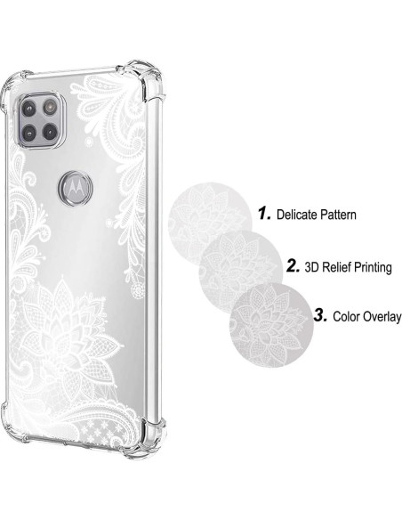 Funda TPU Mandala para Motorola Moto One 5G Ace / G 5G Funda TPU Mandala para Motorola Moto One 5G Ace / G 5G
