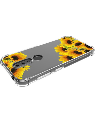 Funda TPU para Nokia 4.2 TA-1184 - Diseño Girasol, Ultra Clara