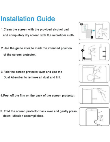 Protector de Pantalla Vidrio Templado Nokia G60 2 Pcs