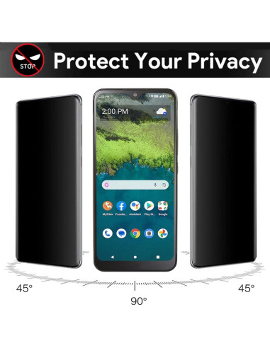 Protector de Pantalla Privado AISELAN para Nokia C110 2 Pcs