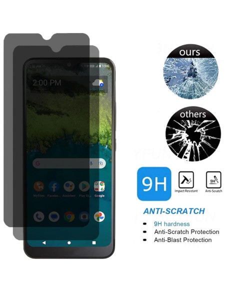 Protector de Pantalla Privado AISELAN para Nokia C110 2 Pcs