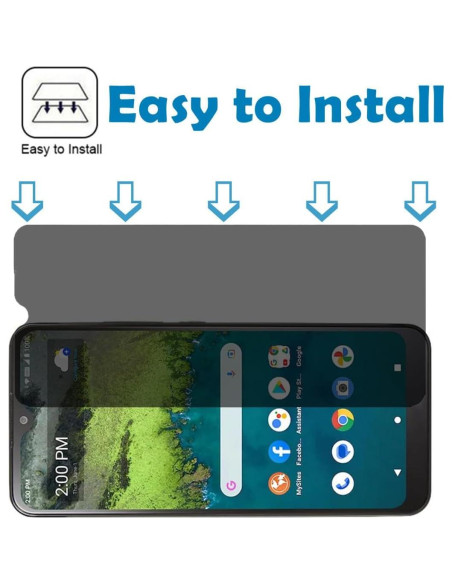 Protector de Pantalla Privado AISELAN para Nokia C110 2 Pcs