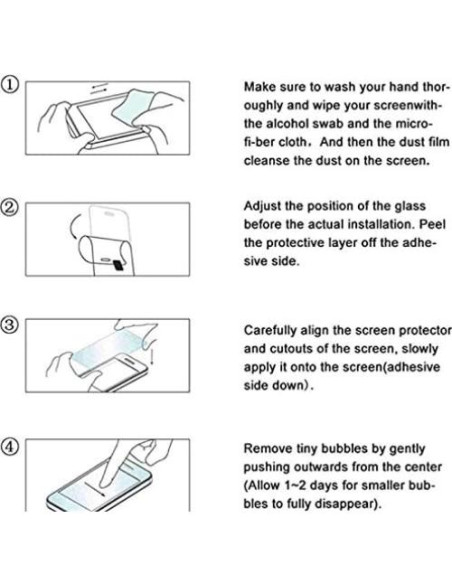 Protector de Pantalla Privado AISELAN para Nokia C110 2 Pcs