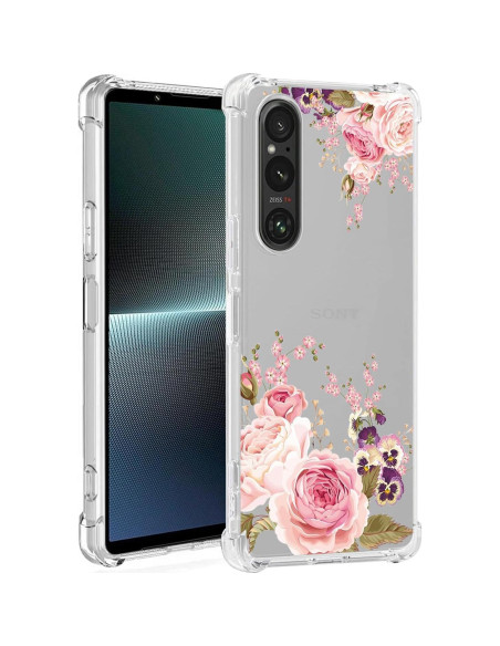 Funda de Silicona TPU Rosa para Sony Xperia 1 V 6.5" Funda de Silicona TPU Rosa para Sony Xperia 1 V 6.5"