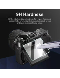 Protector de Pantalla Cristal Templado YARREL para Sony A7R5 2