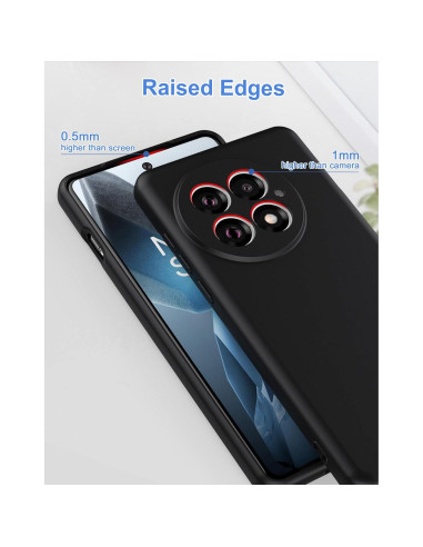 Funda de Silicona Foluu para OnePlus 13 5G - Protección Anticaídas