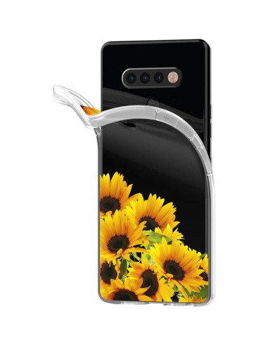 Funda TPU Girasol para LG K51/Q51/Reflect - Ligera y Protectora