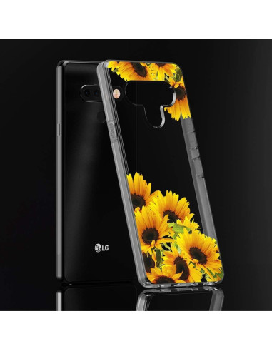 Funda TPU Girasol para LG K51/Q51/Reflect - Ligera y Protectora