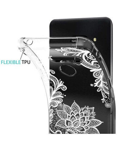 Funda protectora delgada TPU Mandala para LG G8 ThinQ 2019