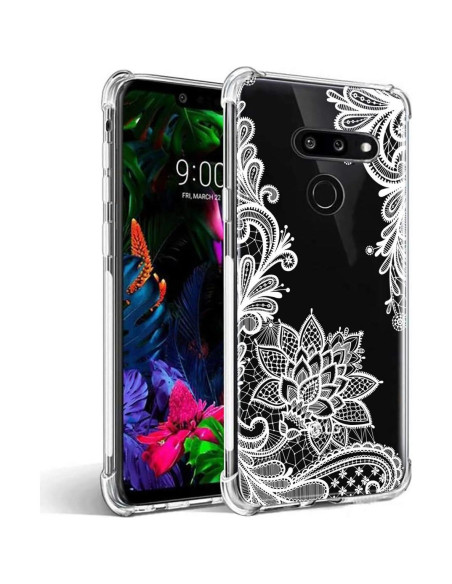 Funda protectora delgada TPU Mandala para LG G8 ThinQ 2019
