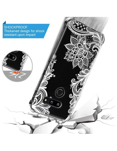 Funda protectora delgada TPU Mandala para LG G8 ThinQ 2019