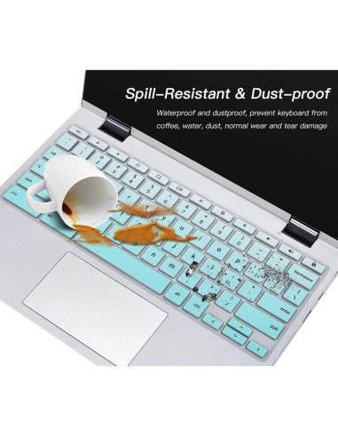 Cubierta de Teclado CaseBuy para Lenovo Chromebook 11.6" y 13"