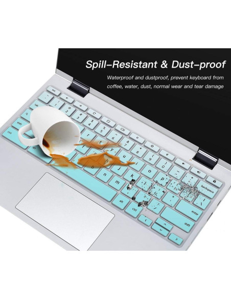 Cubierta de Teclado CaseBuy para Lenovo Chromebook 11.6" y 13"