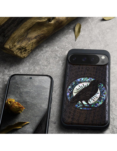 Funda de Madera Magnética Carveit para Google Pixel 9 Pro XL