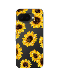 Funda TPU Blingy's para Google Pixel 9a Floral Girasoles 6.3" 2