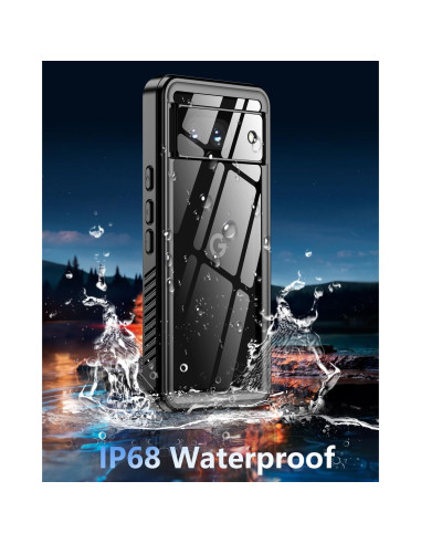 Funda Impermeable Oterkin para Google Pixel 8a Azul 360