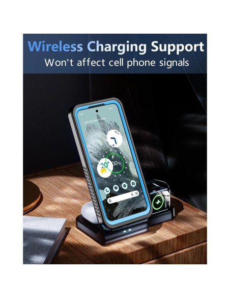 Funda Impermeable Oterkin para Google Pixel 8a Azul 360 Funda Impermeable Oterkin para Google Pixel 8a Azul 360