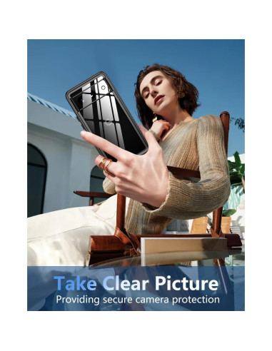 Funda Impermeable Oterkin para Google Pixel 8a Azul 360