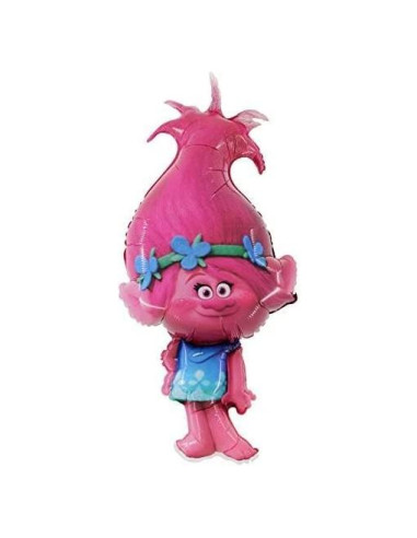 Globo de Foil Princesa Poppy Toyland 99cm para Fiestas