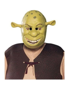 Máscara de Disfraz de Shrek de Vinilo para Niños 2