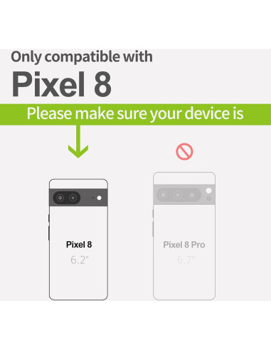 Funda de Madera Carveit para Google Pixel 8 - Pulpo-Rosy