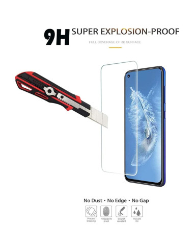 5 Protectores de Pantalla Vidrio Templado DAMONDY TCL K32 5G