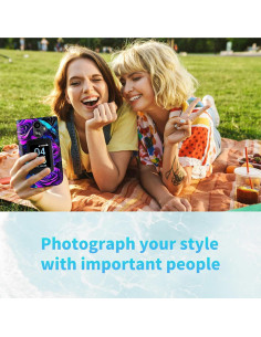 Funda Dikoer para TCL Flip 3 T435 2024 con Protector de Pantalla 2