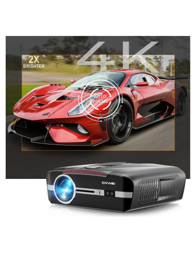 Proyector ZCGIOBN 4K 1800 ANSI Lúmenes Lanzamiento Corto