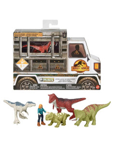 Paquete de 5 Mini Figuras Jurassic World Dominion Mattel