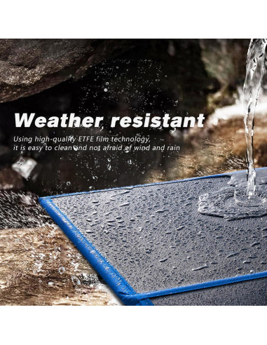 Panel Solar Plegable ATEM POWER 200W con Controlador MPPT