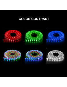Tira LED RGB 5M BTF-LIGHTING WS2812B Control Remoto RF 2