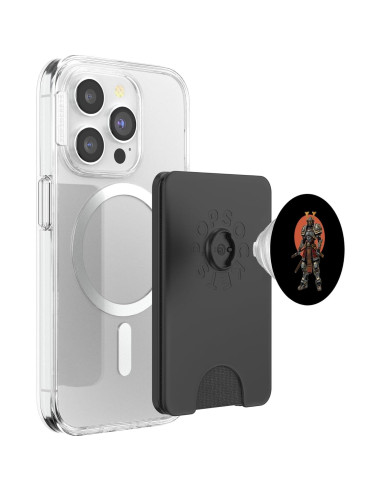 PopWallet Magnético PopSockets Samurai Steampunk Japonés