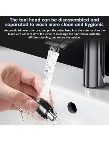 Recortador de Vello Nasal y Facial TWAKA Recargable USB