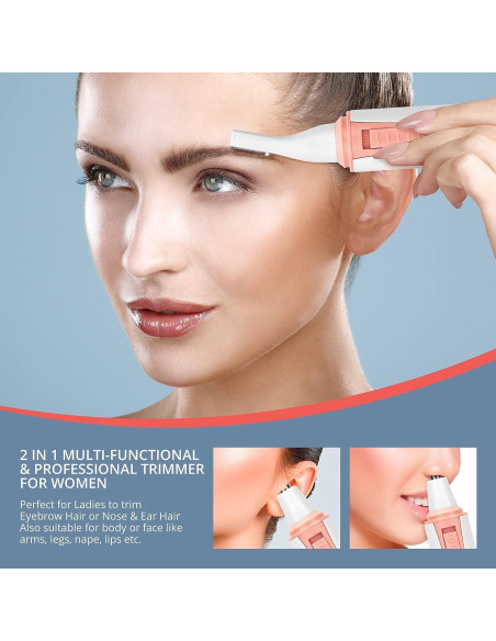 Recortador de Vello Facial Profeir PF-TR01 Inalámbrico IPX5