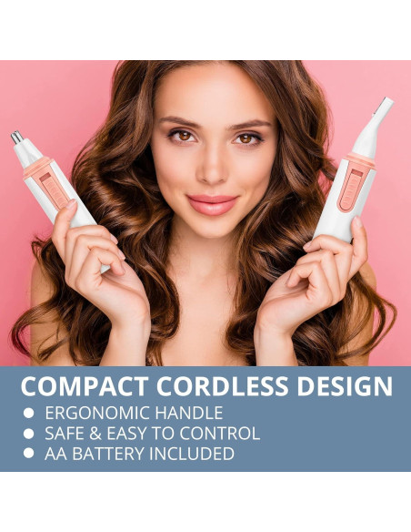 Recortador de Vello Facial Profeir PF-TR01 Inalámbrico IPX5