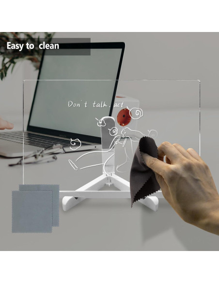 Tablero de Borrado en Seco Acrílico ASEAZ 20x30cm Amarillo Tablero de Borrado en Seco Acrílico ASEAZ 20x30cm Amarillo